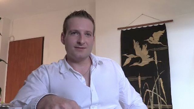 Bigstr - Chubby beefcake has to take dick deep