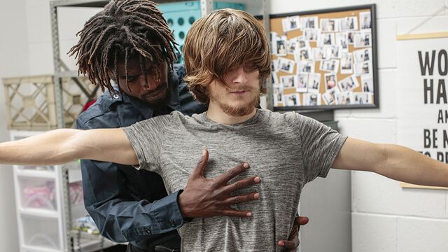 Young Perps - Troy Harlow hatefully fucked by Devin Trez's BBC