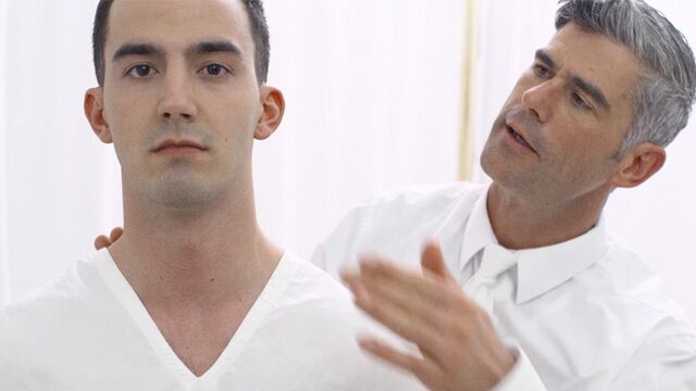 Missionary Boys - Horny Elder Dudley endures a hot blowjob in a hotter video