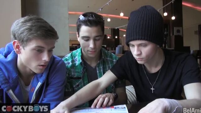 Cocky Boys - Jett Black and Kevin Warhol in a hot BTS porno movie