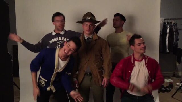 Cocky Boys - BTS focusing on Meeting Liam and all the backstage stuff