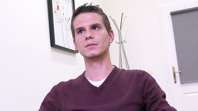 Bigstr - Skinny dude with a hairy hole drilled with legs spread