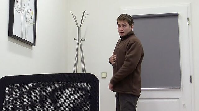 Bigstr - Jacked-up, hairy hottie fucked in the ass