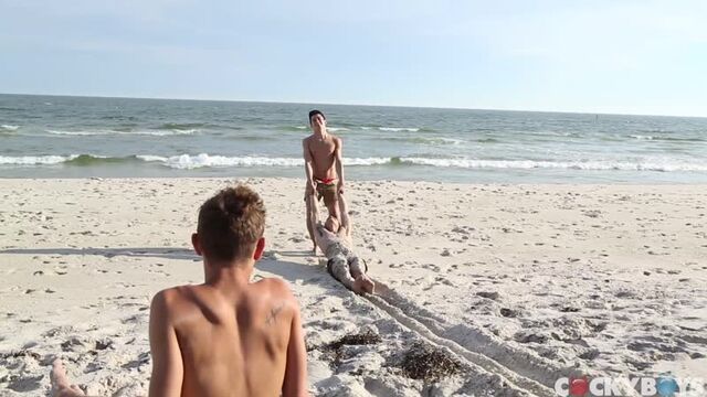 Cocky Boys - Outdoor butt screwing session featuring Jason Maddox and Kody Stewart