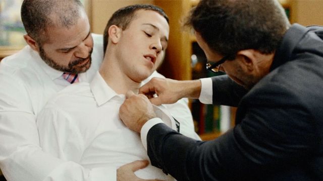 Missionary Boys - Hairy asshole drilling sesh with barely legal Elder Foster