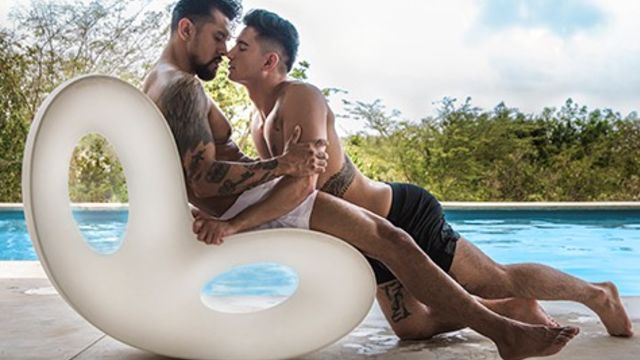 Cocky Boys - Outdoor gay fuck with Boomer Banks & Ricky Roman