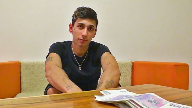 Bigstr - Hairy butthole twink takes a HUGE facial right here