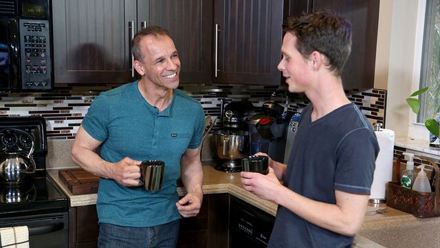 Extra Big Dicks - Kitchen old vs young fuck with Mark Winters and Rodney Steele