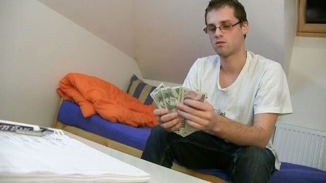 Bigstr - Broke geek has to take it up the ass on camera