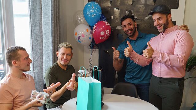 Say Uncle - Stepdaddy Teddy Torres arranges a freaky foursome