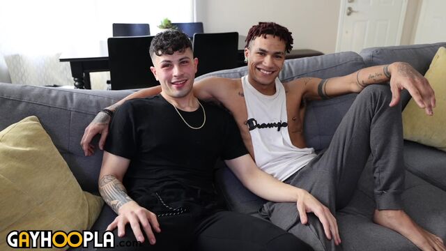 Gay Hoopla - Franco Styles and Martavis Ray in a hot inteview vid