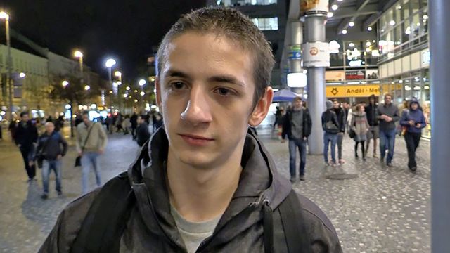 Bigstr - Tired-looking twink boy gets to cum on a hard cock