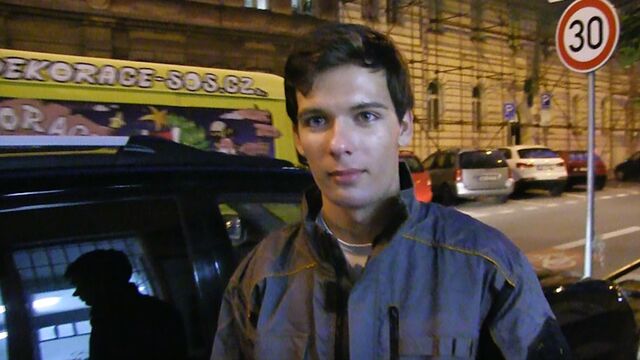 Bigstr - Pretty-faced Czech dude gets fucked anally in POV