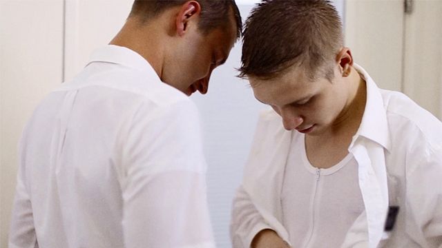 Missionary Boys - Taste of anal discipline with Elder Stewart and Elder Berry