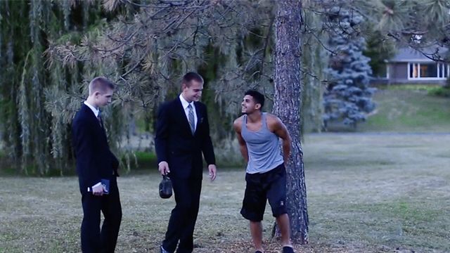 Missionary Boys - Improvised glory hole (Elder Stewart, Elder Berry)