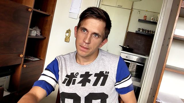 Bigstr - Fetish-style POV fucking movie with a brunette hottie