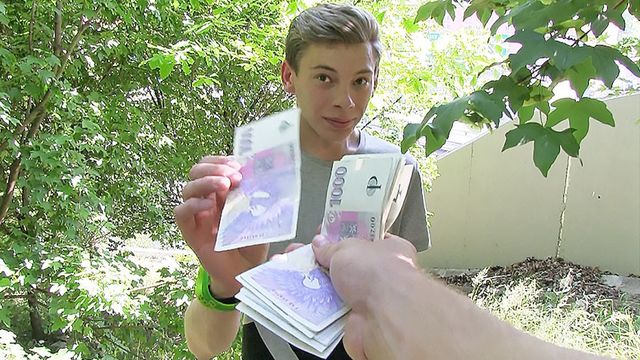 Bigstr - Pasty blondie banging silly in an outdoor video