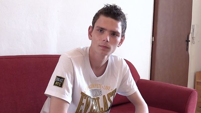 Bigstr - Brunette babe right here licking dick and worshipping balls