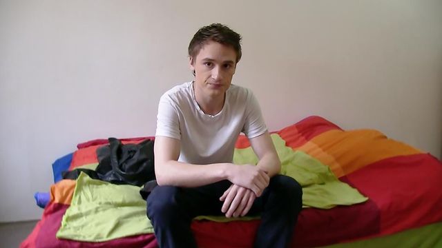 Bigstr - Brunette guy with a shapely ass enjoying POV fucking in HD