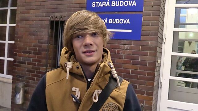 Bigstr - Emo boy earns some cash and a huge facial as well