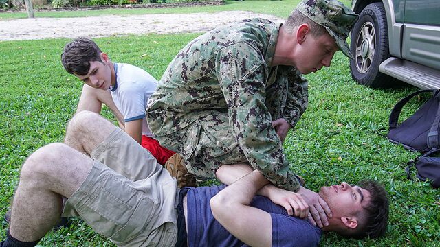 Say Uncle - Army anal with Rowan, Daniel Dean, Dakota Lovell