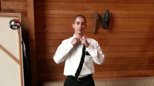 Missionary Boys - Quick solo masturbation session featuring Elder Morgan