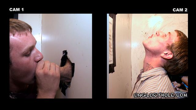 Gay Wire - Beau Kennedy and Matthew Star go wild in a glory hole vid