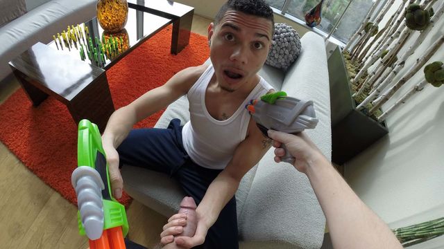 Gay Room - POV fuck fest with hot Jordan Long and Noel Rios