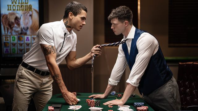 Men.Com - Poker-themed anal poking with Ashton Summers and Finn Harding