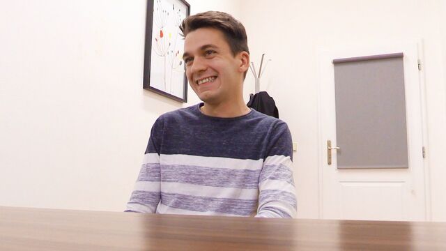 Bigstr - Casting anal video with a dark-haired hottie in HD