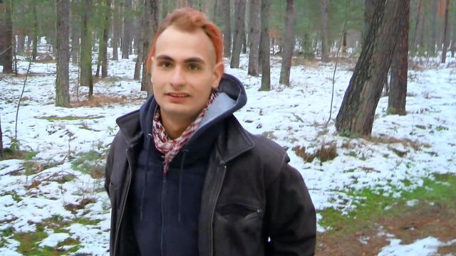 Bigstr - Horny alt guy getting fucked in an outdoor XXX movie