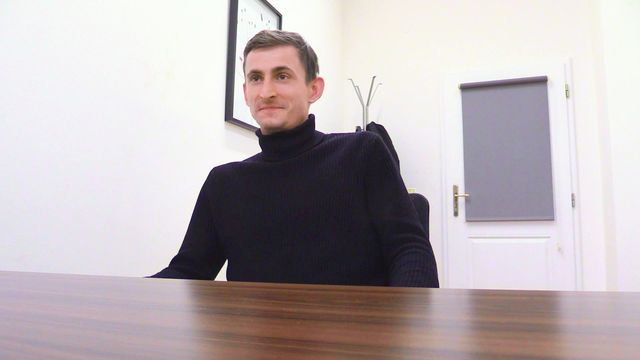 Bigstr - POV banging session featuring a brunette newcomer