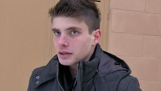 Bigstr - Fit and fuckable European hottie takes a massive facial