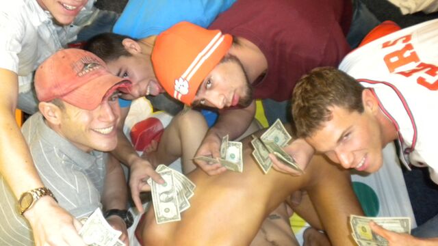 Gay Wire - Humiliating amateur action with the pledges