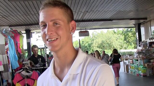 Bigstr - Submissive guy spreads his legs for a hard dick