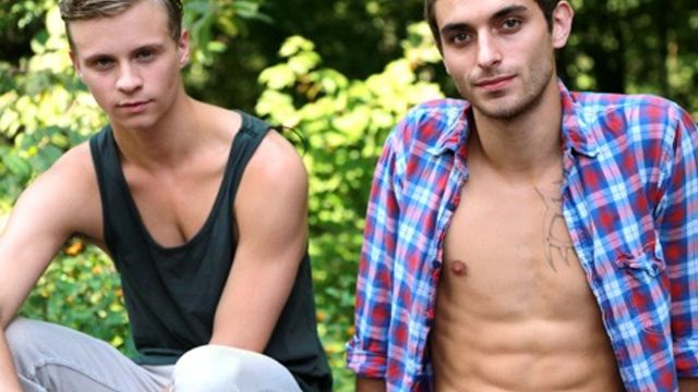 Cocky Boys - Exclusive outdoor anal sex with Dillon Rossi, Max Ryder