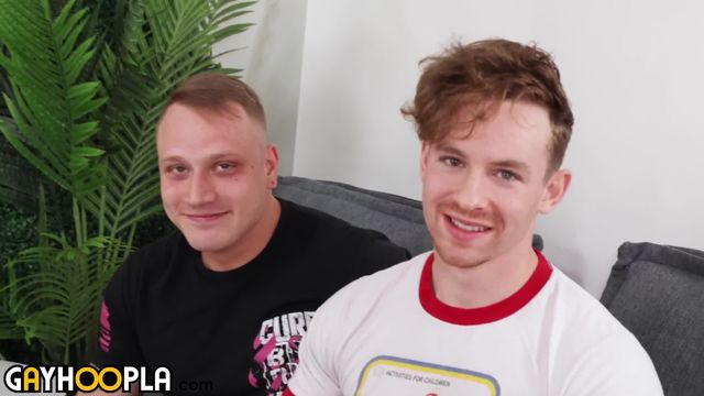 Gay Hoopla - Kane Hardy steals the show in a porn interview vid