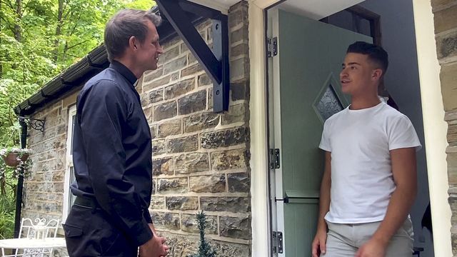 Yes Father - Twink Kendrick Thomas fucked by priest James Keresford