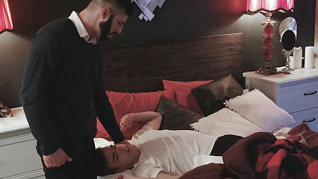 Family Dick - Stepson Alex Montenegio dominated by DILF Romeo Davis