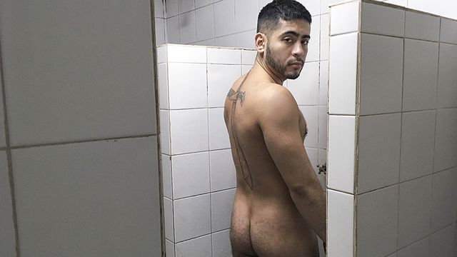 Latin Leche - Latin amateur Licho fucked in the ass in the showers
