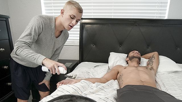 Brother Crush - Brian Adams fuck-punishing prankster stepbro Theo Brady