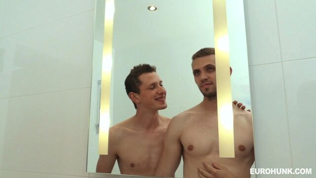 Say Uncle - Euro hotties Adrian Sanders and Tom Crosby love hot anal