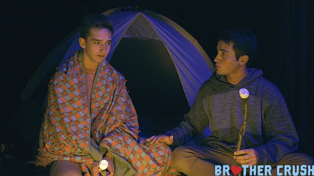 Brother Crush - Camping stepbros Ashton Garner and Anderson Mason enjoy anal