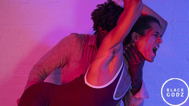 Black Godz - Intense anal with Matie and black god Devin Trez