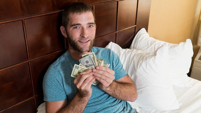 Reality Dudes - Hairy hardhat gets his straight asshole fucked in POV