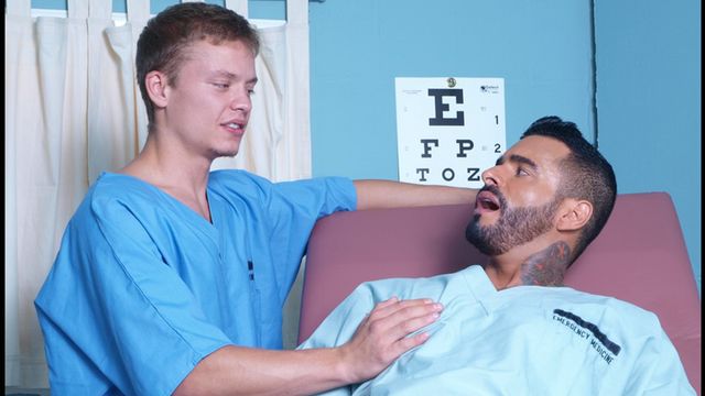 Richard.XXX - Alexsander Freitas and Micah Andrews fuck at the doctor's office