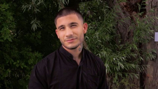 Bigstr - Inked hottie getting freaky in an outdoor sex video