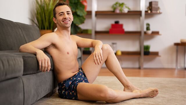 Sean Cody - Slim beauty Curtis Reid enjoying a solo experience