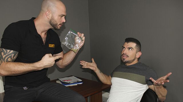 Young Perps - Sweaty interrogation scene with Cliff Jensen and Jeremy Spreadums