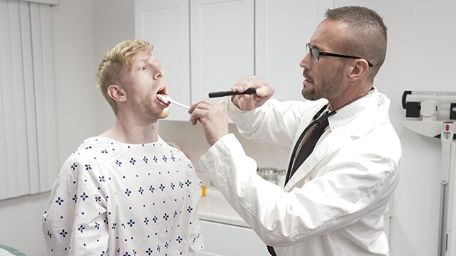 Say Uncle - Doctor's cock slides right in (Jesse Stone and Myles Landon)